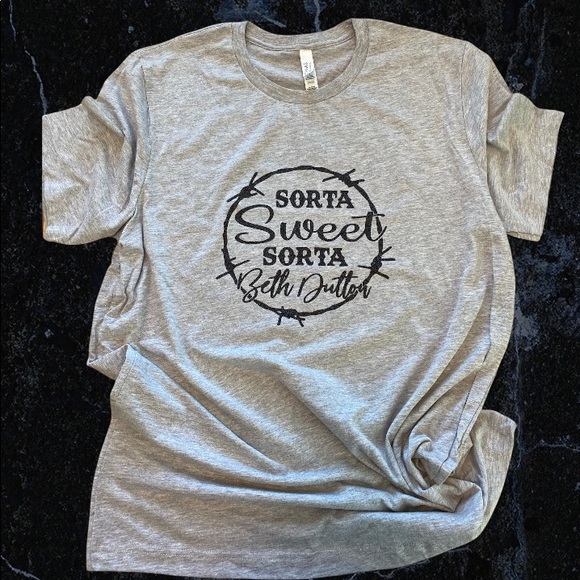 Bella Canvas Tops - Yellowstone - Beth Dutton tshirt